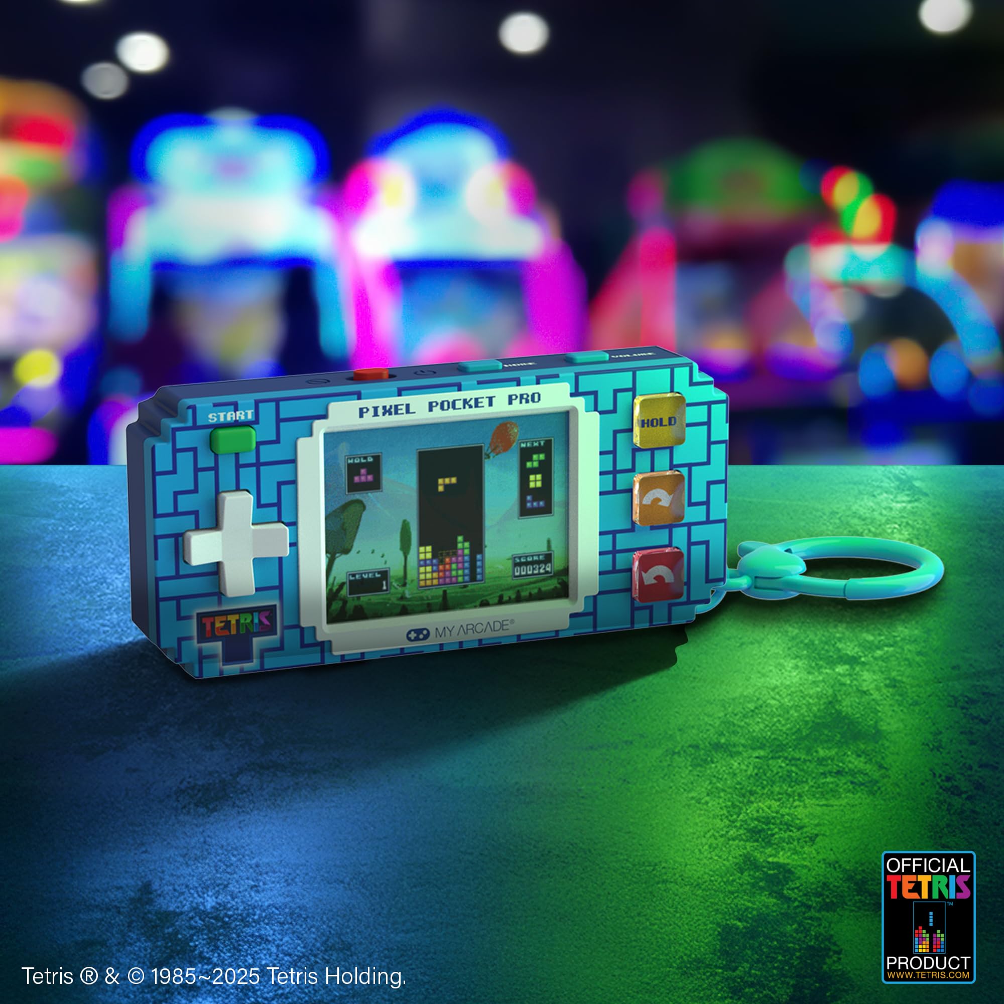 Amazon | My Arcade テトリス ピクセル：ライセンス取得済みテトリス